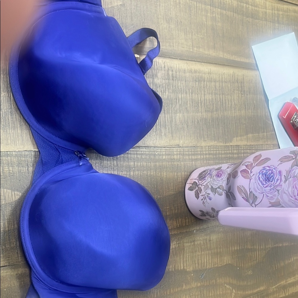 Victoria's Secret Blue Lace Bra Intimates & Sleepwear